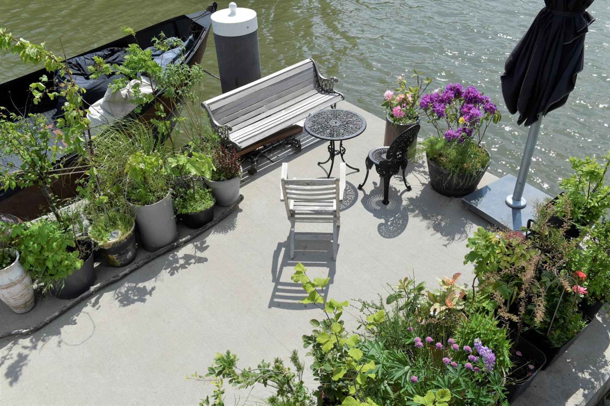מלון אמסטרדם Euphrate Houseboat מראה חיצוני תמונה